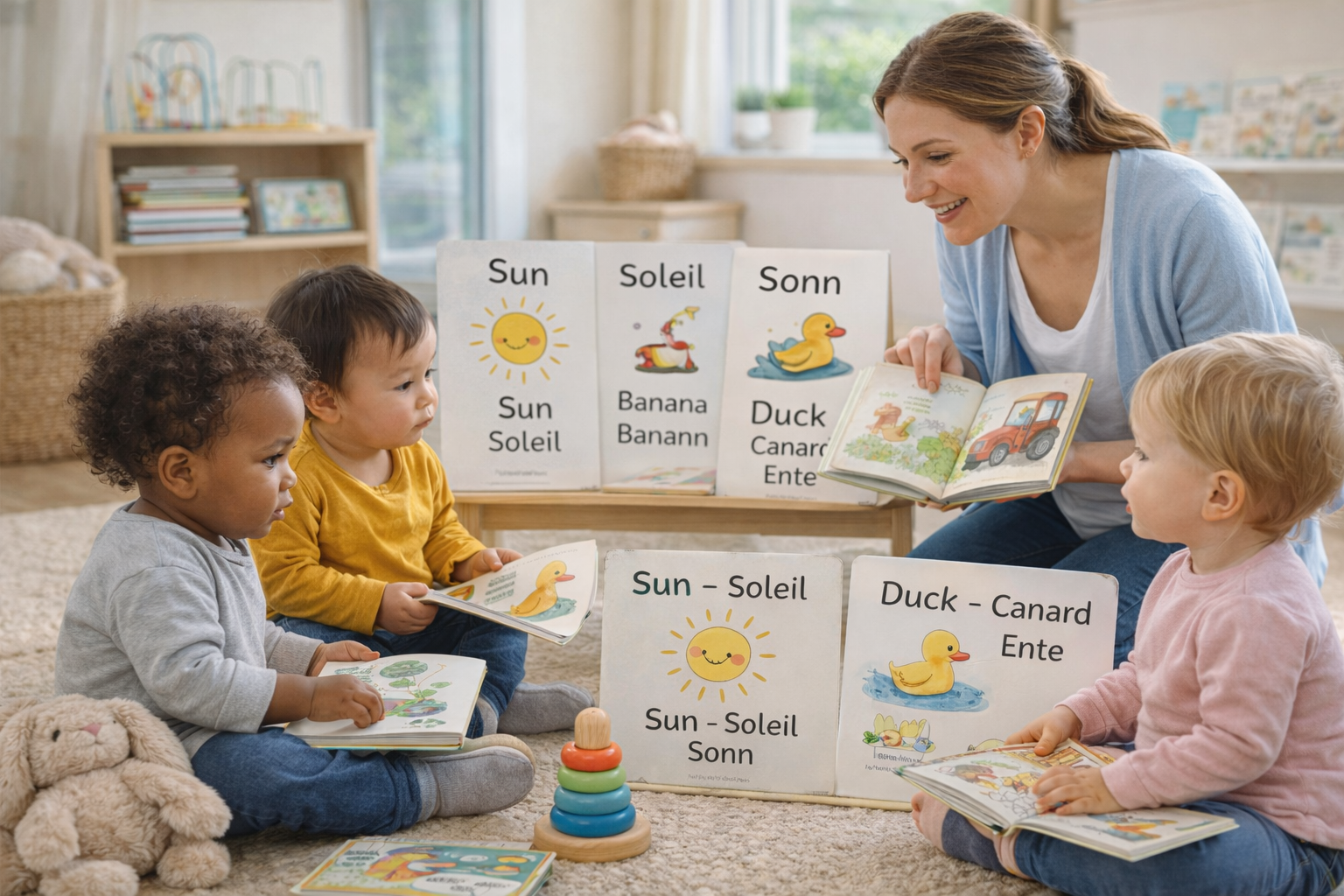 Le plurilinguisme en douceur chez les tout-petits : grandir avec plusieurs langues, naturellement