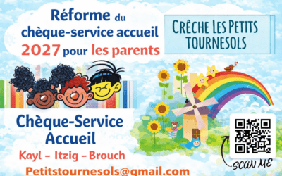 Réforme chèque-service accueil 2027 – Informations pour les parents